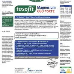 Outlet Taxofit Magnesium 600 Forte Depot Tabletten, 30 St
