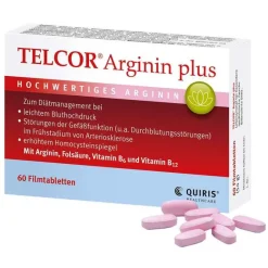 Hot Telcor Arginin plus TELCOR® Arginin plus Filmtabletten, 120 St