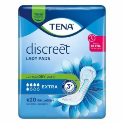 New Tena Lady TENA® discreet Lady Pads Extra bei Inkontinenz, 20 St