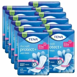 Clearance TENA® discreet Maxi Einlagen bei Inkontinenz, 12X12 St Ein- & Vorlagen|Binden