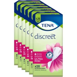 ® discreet Ultra Mini Slipeinlagen bei Inkontinenz, 10X28 St Ein- & Vorlagen