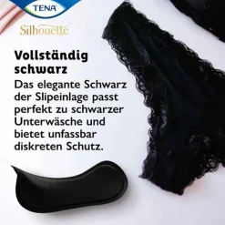 Best Tena ® Silhouette NOIR Mini Einlagen bei Inkontinenz, 6X18 St