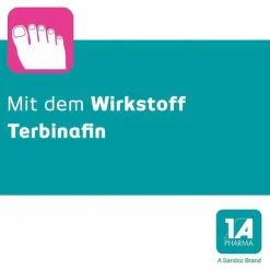 Terbinafin-1A Pharma Nagellack gegen Nagelpilz, 3.3 ml