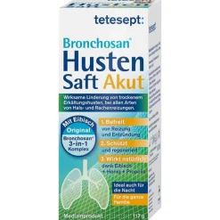 Sale Tetesept Bronchosan Husten Akut Saft, 117 g