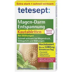 Discount Tetesept Magen-Darm Entspannung Kautabletten, 20 St