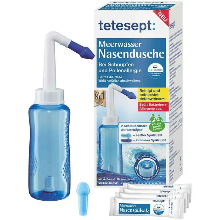 Meerwasser Nasendusche, 1 St Nasendusche|Schnupfen & Nasennebenhöhlen