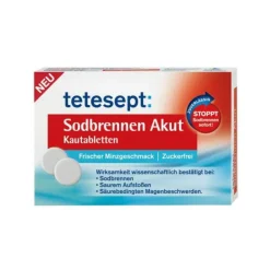 Hot Sodbrennen Akut Kautabletten, 20 St Sodbrennen Medikamente|Magentabletten