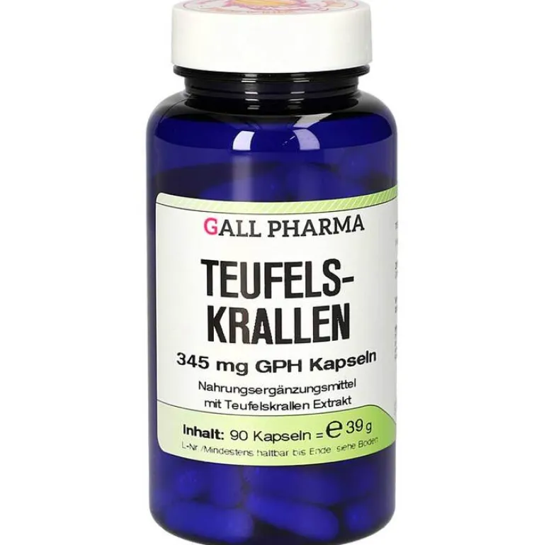 Hot Hecht Pharma Teufelskrallen 345 mg GPH Kapseln, 90 St