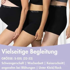 Best The Mama Panty XXL schwarz, 1 St Unterwäsche