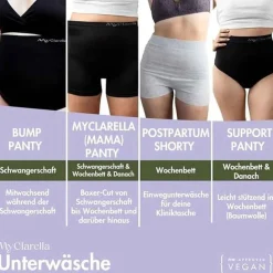 Best The Mama Panty XXL schwarz, 1 St Unterwäsche