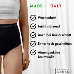 Discount The Support Panty Wochenbett Unterhose XXL schwarz, 1 St Unterwäsche