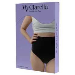 Outlet MyClarella The Support Panty Wochenbett Unterhose XL schwarz, 1 St