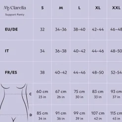 Hot MyClarella The Support Panty Wochenbett Unterhose L schwarz, 1 St