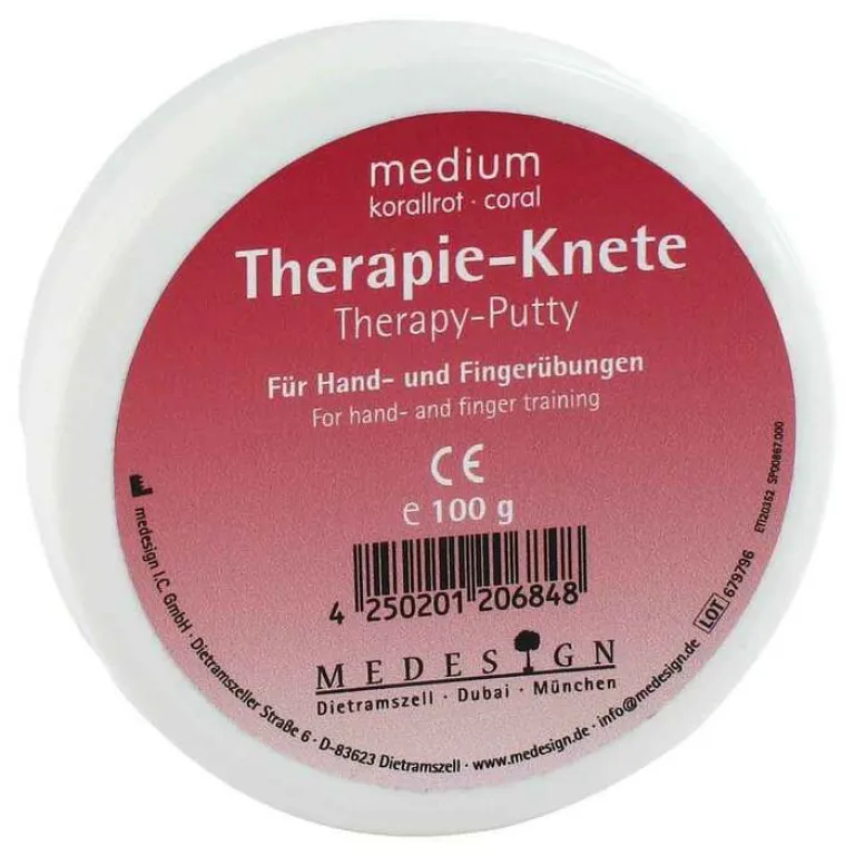 Online Therapieknete medium korallr, 100 g Alltagshilfen