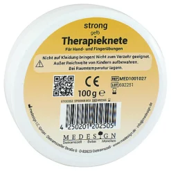 Best Therapieknete strong gelb, 100 g Alltagshilfen