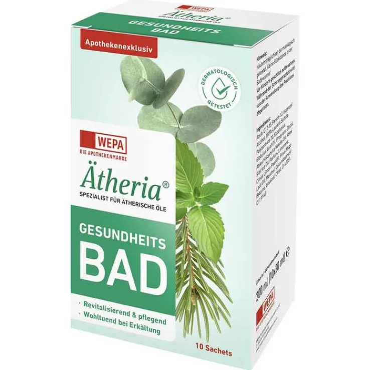 Ätheria revitalisierendes Gesundheitsbad, 10X20 ml