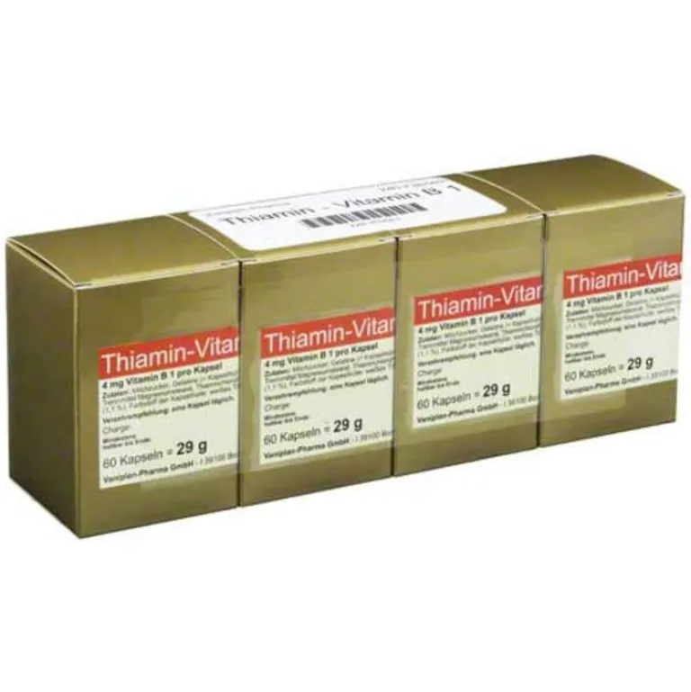 Clearance Thiamin Kapseln Vitamin B1, 240 St Vitamin B1 (Thiamin)