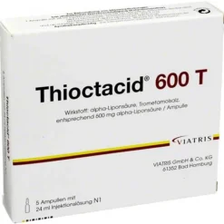 New Thioctacid 600 T Injektionslösung, 5X24 ml