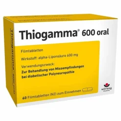 Best Thiogamma ® 600 oral Filmtabletten, 60 St
