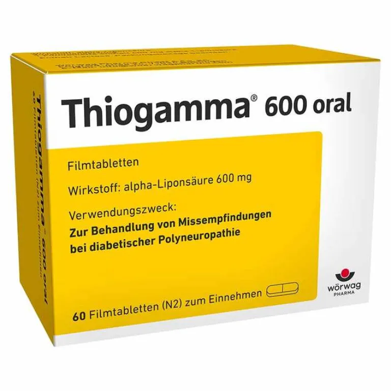 Best Thiogamma ® 600 oral Filmtabletten, 60 St