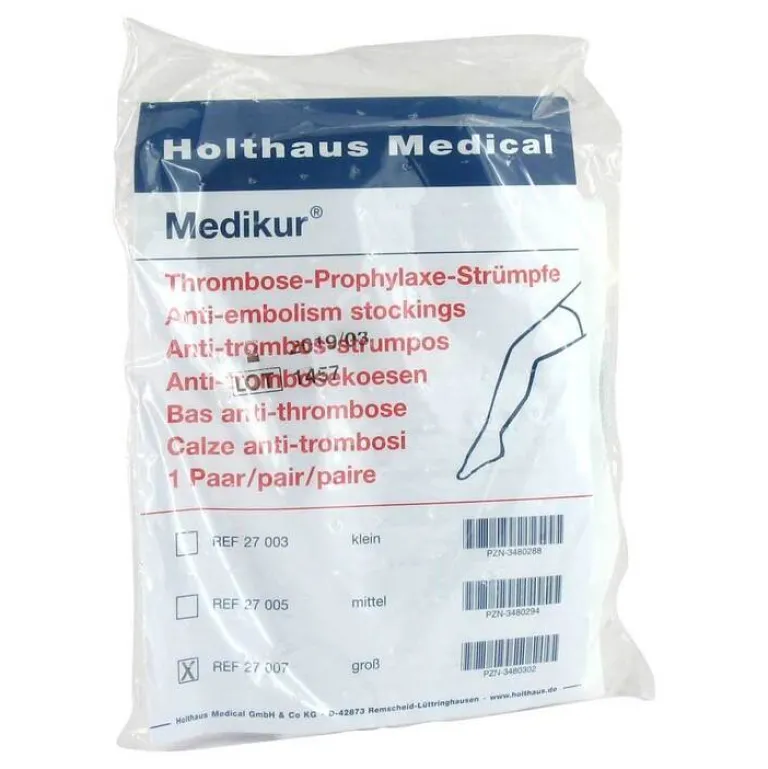 Clearance Thrombose Prophylaxe Strumpf groß, 2 St Stütz- Und Reisestrümpfe