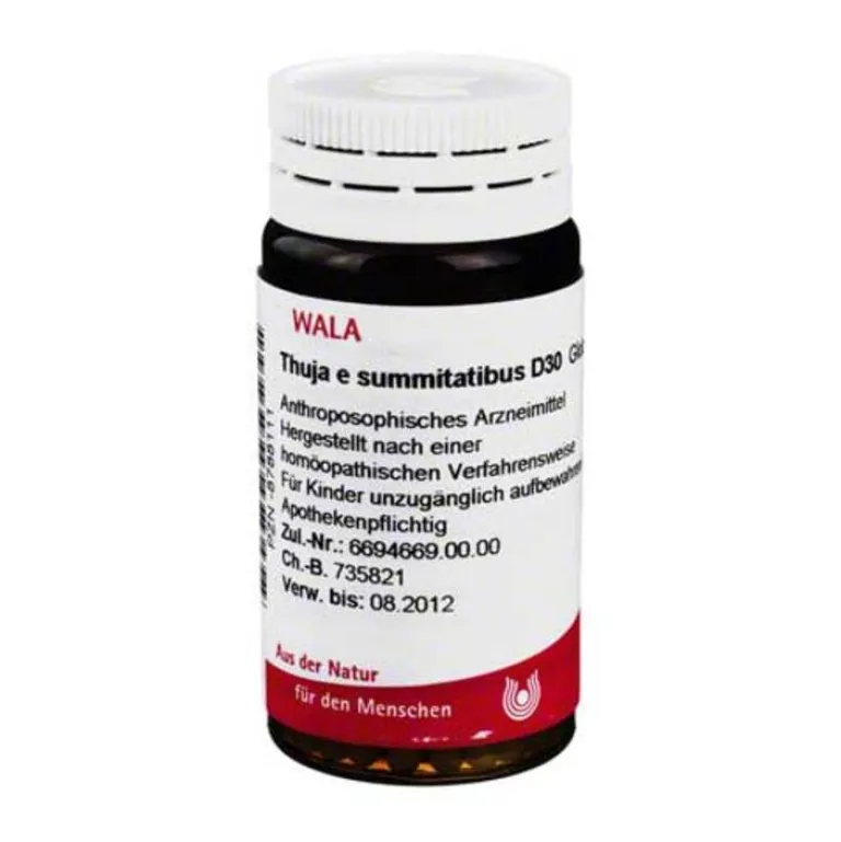 Online Thuja E SUMMIT. D 30 Globuli, 20 g