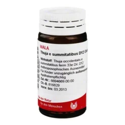 Hot Thuja E SUMMIT. D 12 Globuli, 20 g Haut
