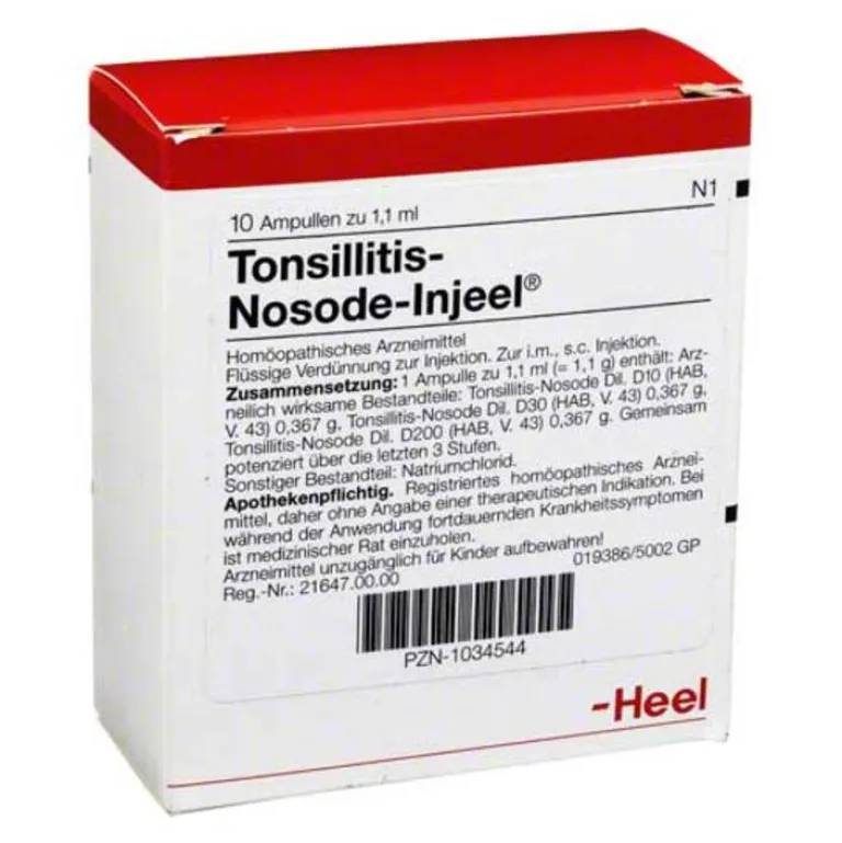 Discount Injeel Tonsillitis Nosode Ampullen, 10 St