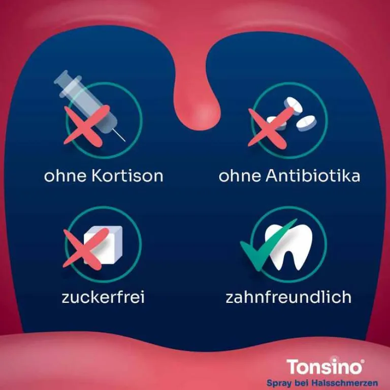 Tonsino Spray bei Halsschmerzen, 30 ml