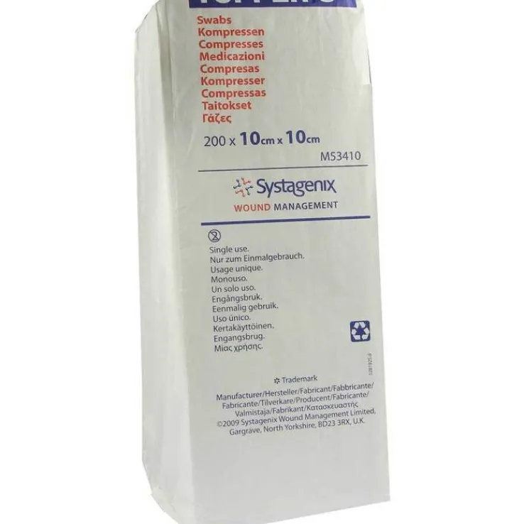 Topper 8 Kompresse unsteril 10x10 cm, 200 St