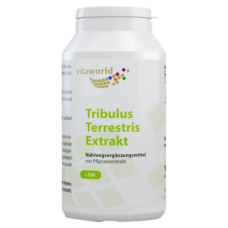 Sale Tribulus terrestris Extrakt 500 mg Kapseln, 100 St Muskulatur
