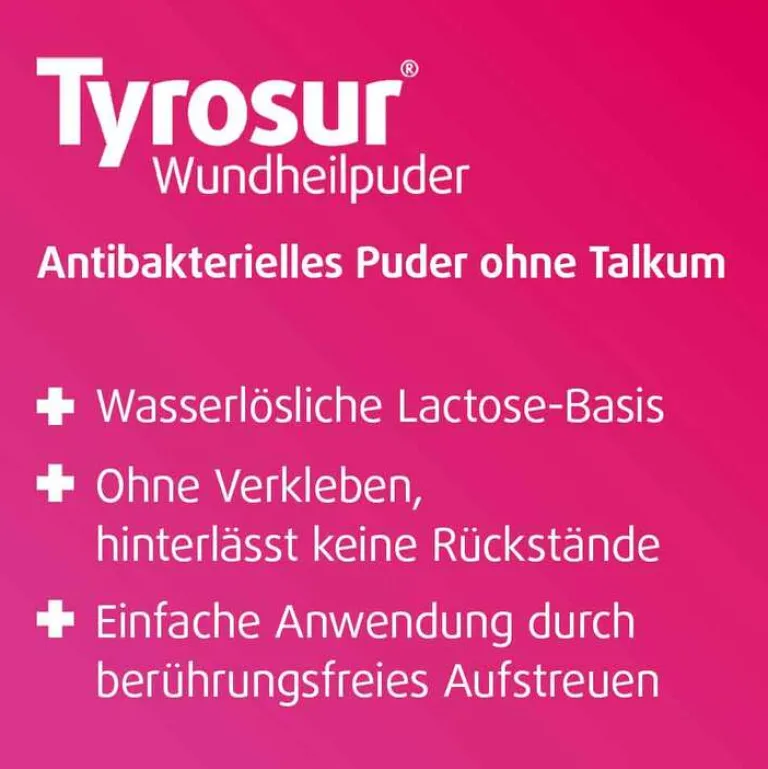 Hot Tyrosur ® Wundheilpuder, 5 g