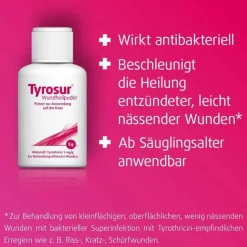 Hot Tyrosur ® Wundheilpuder, 5 g
