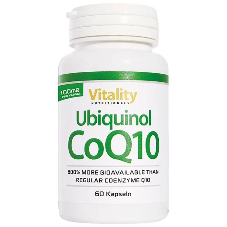 New Ubiquinol COQ10 100 mg hochdosiert Weichkapseln, 60 St Coenzym Q10