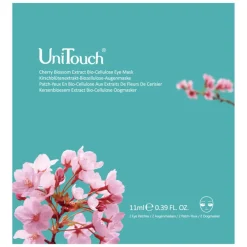 Discount Unitouch Kirschblütenextr.-Biozellulose Augenmaske, 11 ml Gesichtsmasken Für Ein Gepflegtes Hautbild