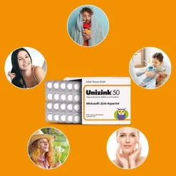 Unizink 50 Tabletten, 100 St