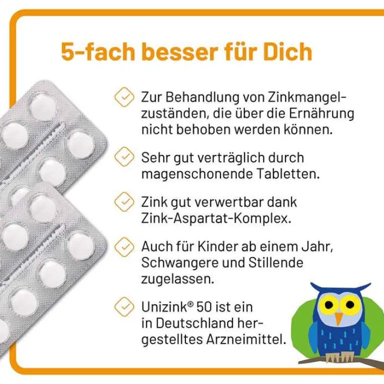 Outlet 50 Tabletten, 20 St Zink