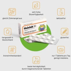 Outlet 50 Tabletten, 20 St Zink