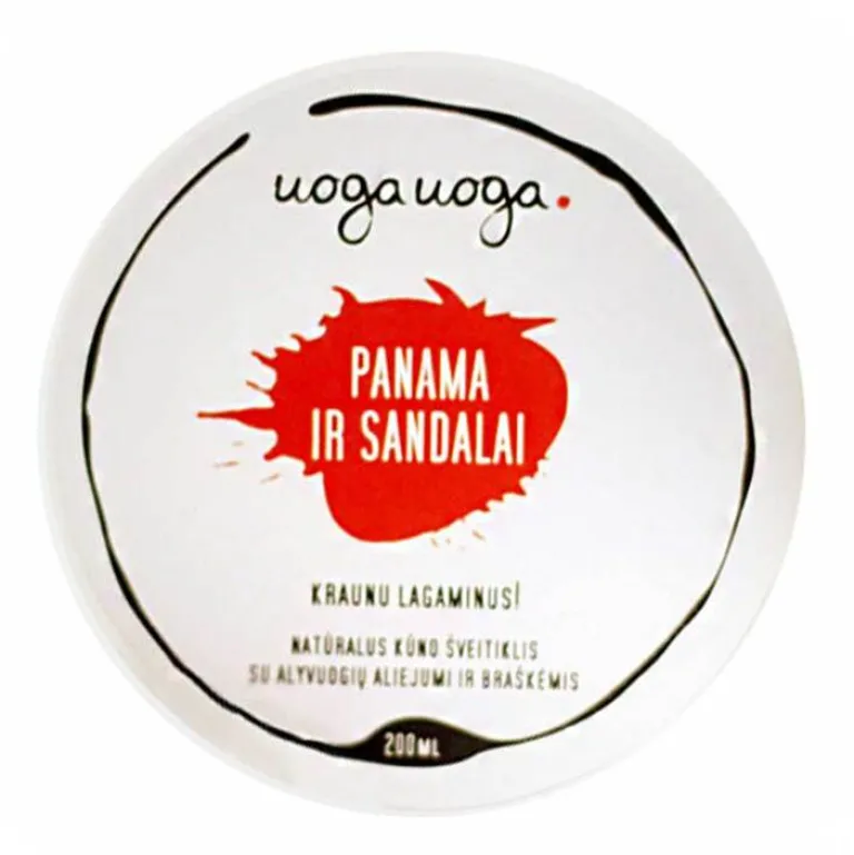 Outlet Uoga Uoga Körperpeeling mit Erdbeerextrakt, 200 ml