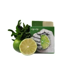 Uoga Uoga Seife mit Minz- und Limettenöl, 100 g