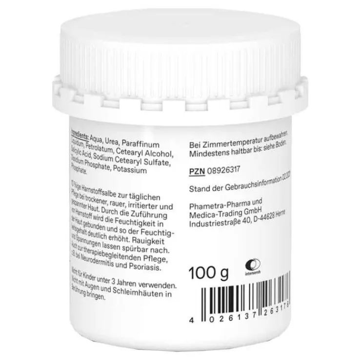 Urea / Harnstoffsalbe 10% ig, 100 g