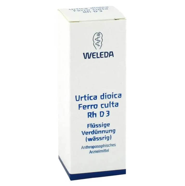Clearance Weleda Urtica dioica Ferro Culta Rh D3 Dilution, 20 ml