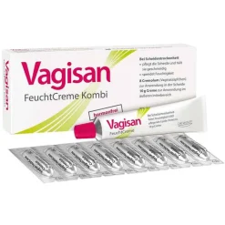 Vagisan FeuchtCreme Kombi 8 Ovula + 10 g Creme, 1 P