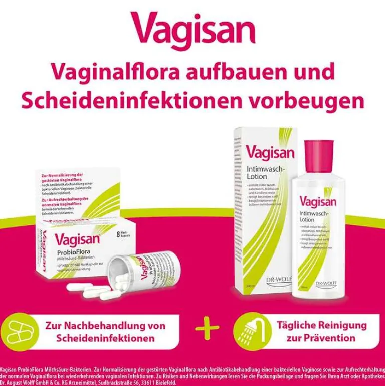 Outlet Vagisan Intimwaschlotion, 200 ml