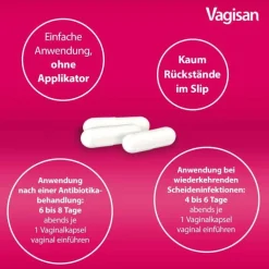 Vagisan Probioflora Milchsäure-Bakterien Hartkapseln , 8 St