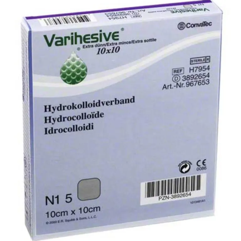 Discount Varihesive extra dünn 10x10 cm Hkv hydroaktiv, 5 St