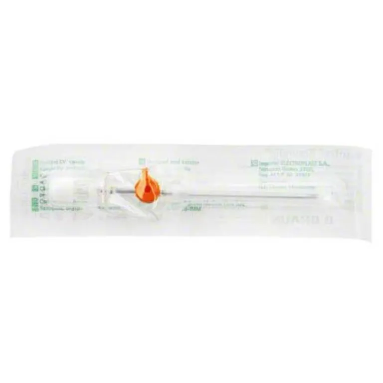 Hot Braunüle 14G 50mm orange, 1 St Venenverweilkanülen