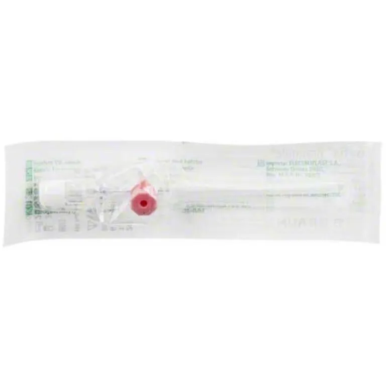 Hot Braunüle 20G 33mm rosa, 1 St Venenverweilkanülen