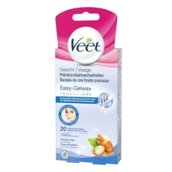 Veet Kaltwachs-Streifen Gesicht, 20 St
