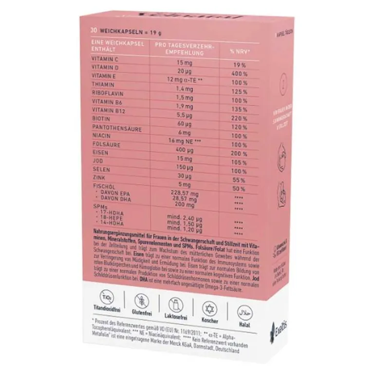 Discount Velnatal Schwangerschaft und Stillzeit Weichkapseln , 90 St